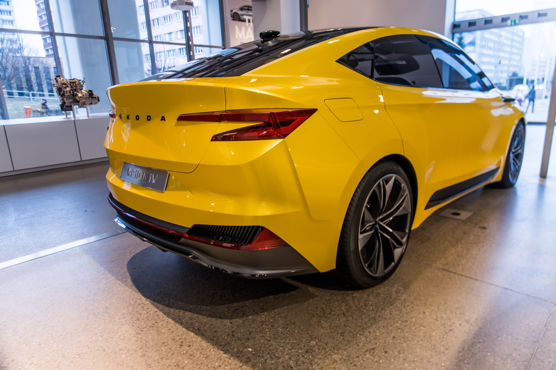 ŠKODA Vision iV w Muzeum w Mladá Boleslav