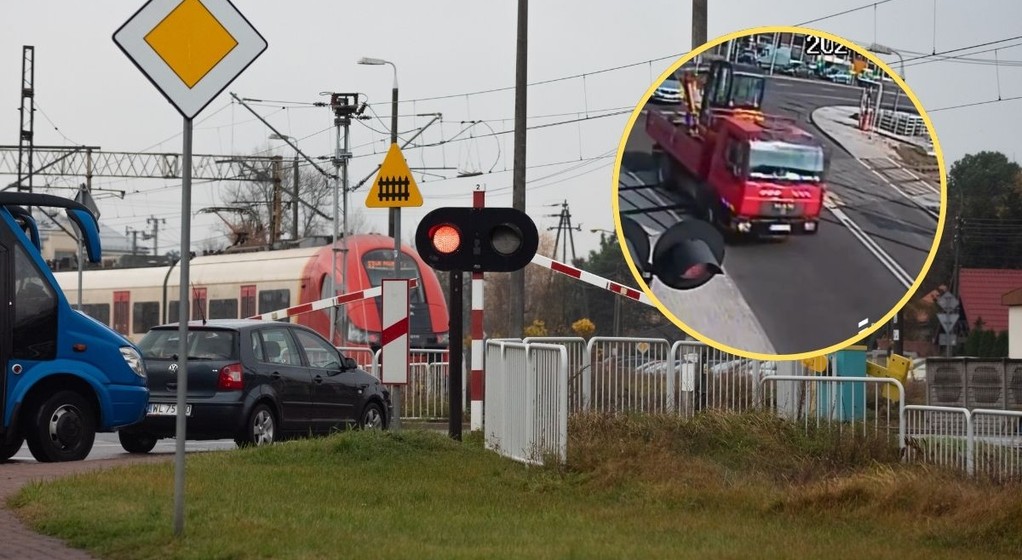 Przejazd kolejowy — zdjęcie ilustracyjne, screen: YouTube/@PolskieLinieKolejowe)