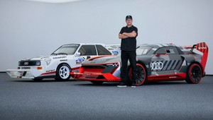 Audi S1 Hoonitron Kena Blocka. To przyszła gwiazda elektrycznej Gymkhany