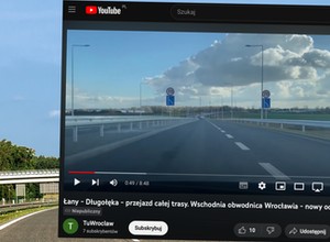Wschodnia Obwodnica Wrocławia jednojezdniowa. Pokazali wideo z przejazdu