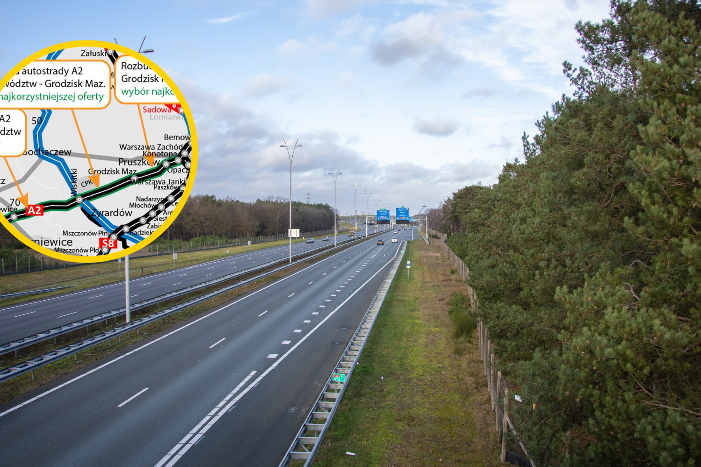 Rząd planuje potężne inwestycje. Trzy pasy A2 już w 2027 r.