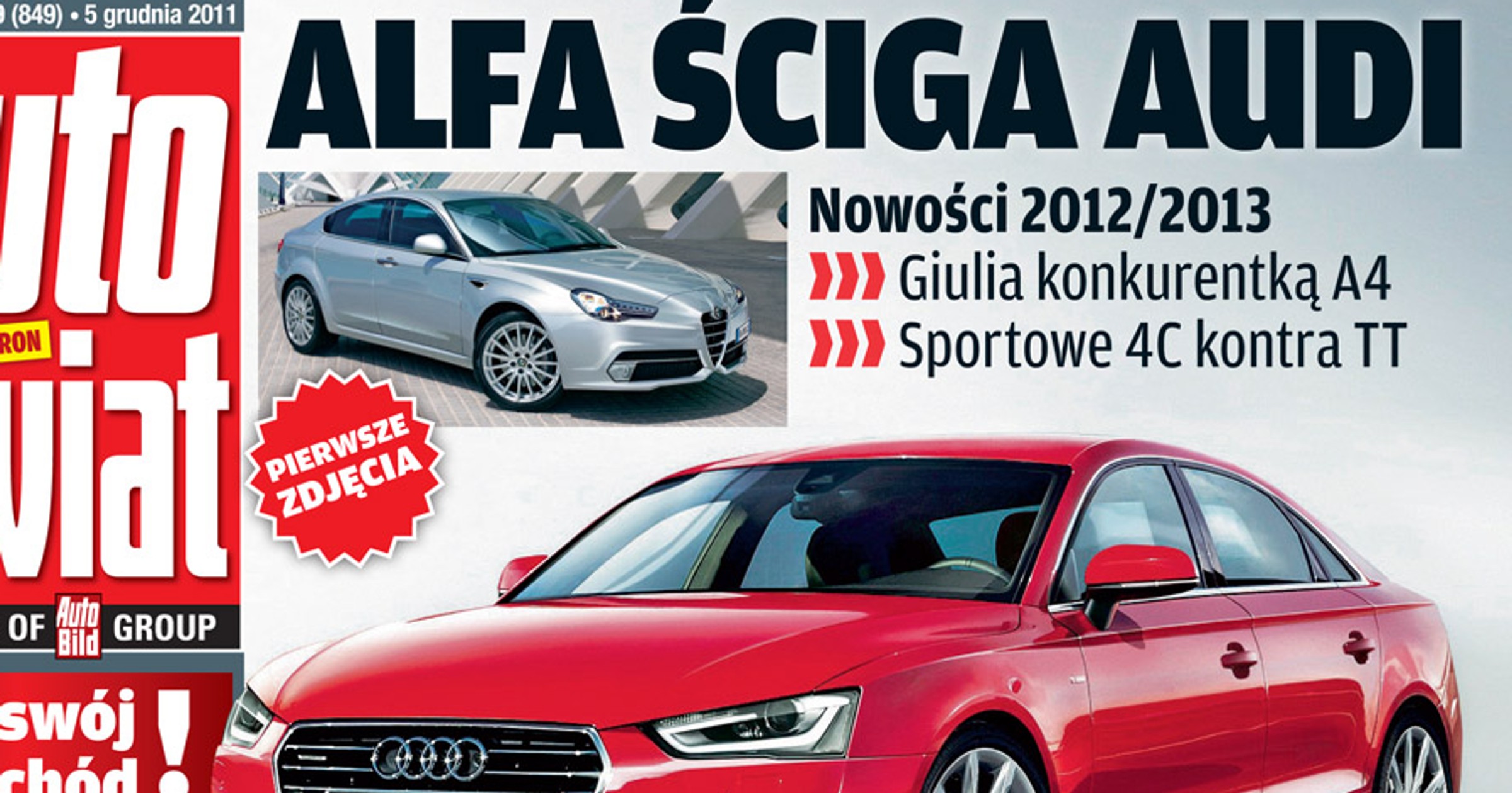 Alfa wyzywa Audi na pojedynek