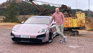 Jeździłem Porsche Taycanem skonfigurowanym przez lalkę Barbie. Kolor to jednak nic