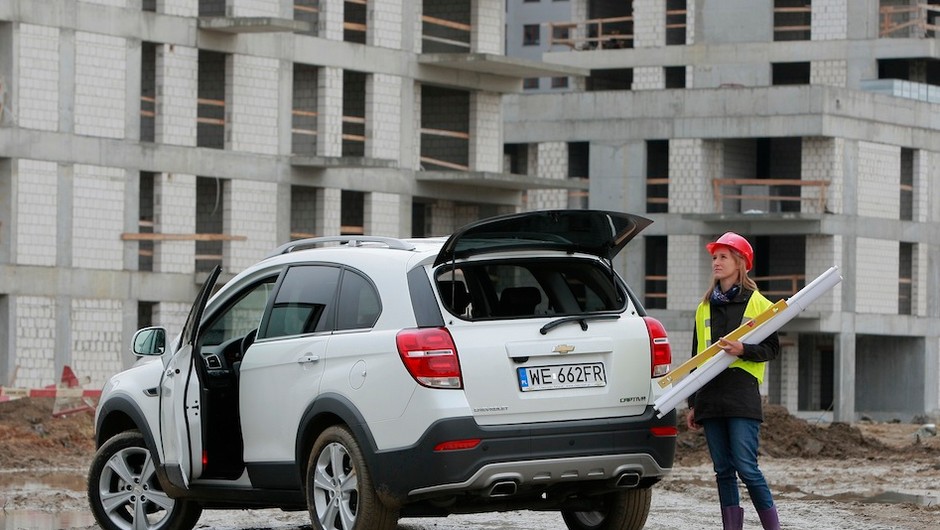 Chevrolet w firmie: Captiva dla architekta