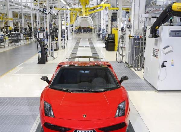 Koniec Lamborghini Gallardo