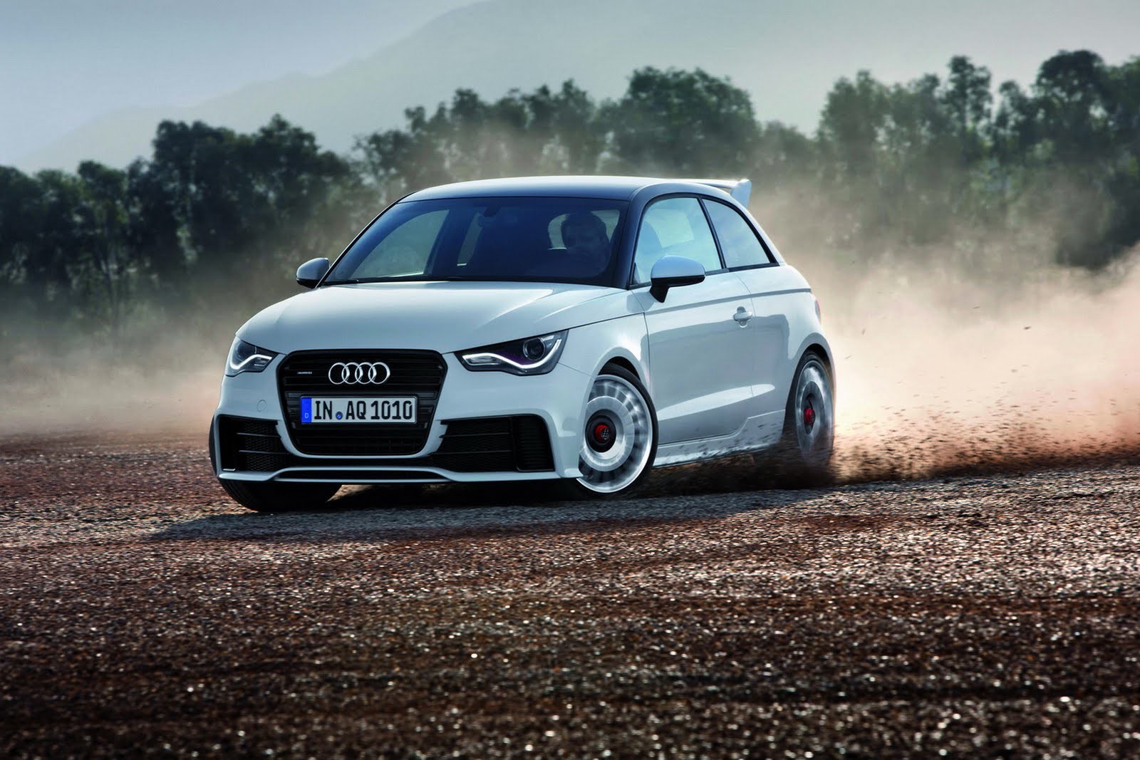 Niespotykane Audi A1 Quattro doszczętnie spłonęło