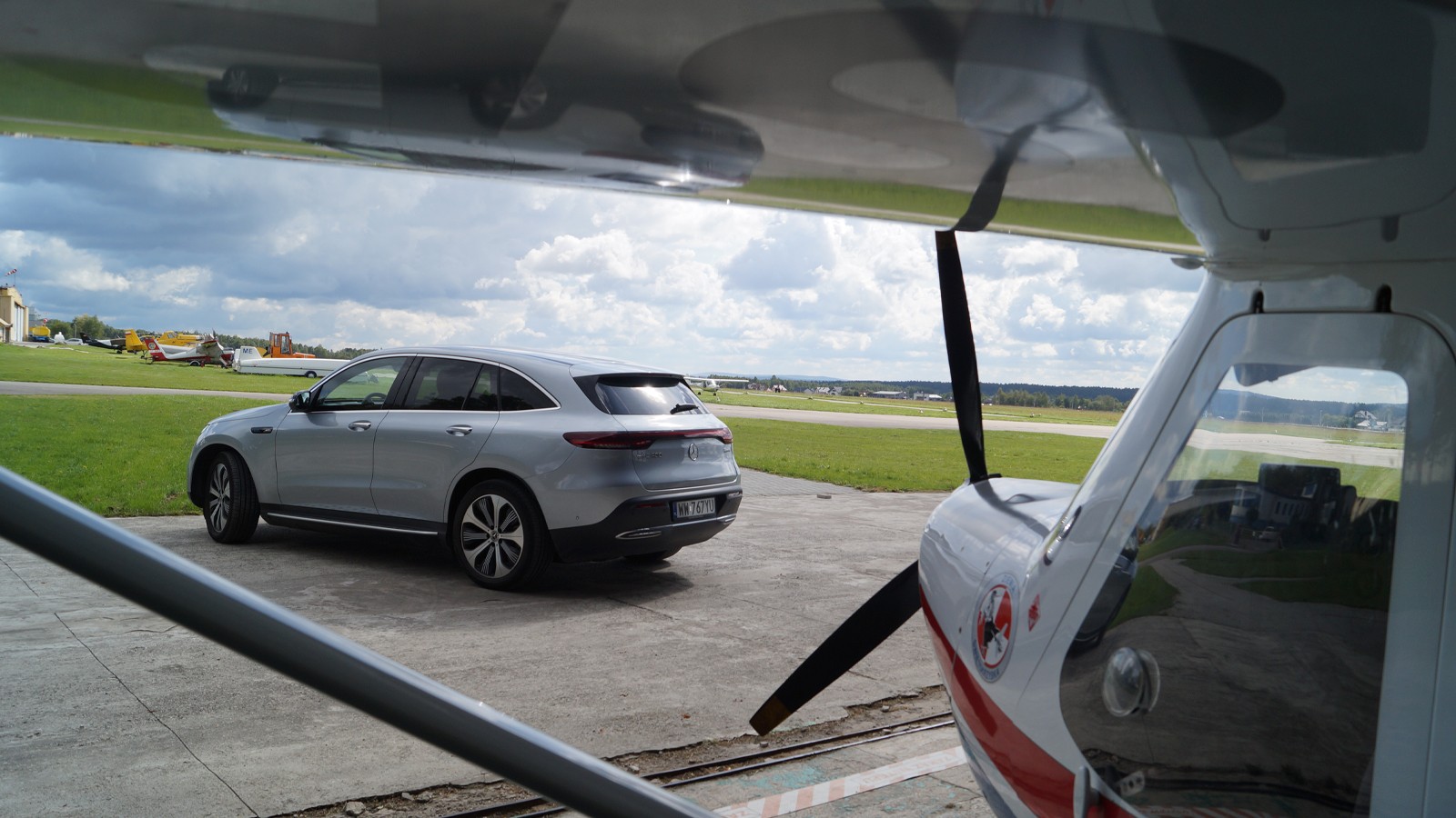 W ramach testu odwiedziliśmy m.in. lotnisko pod Kielcami.