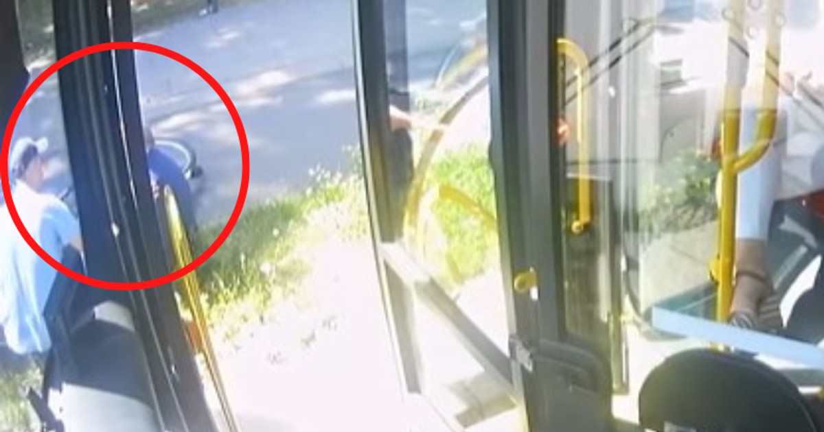 Kierowcy autobusu linii 184 w Warszawie nie spodziewali się takiej interwencji na swojej zmianie