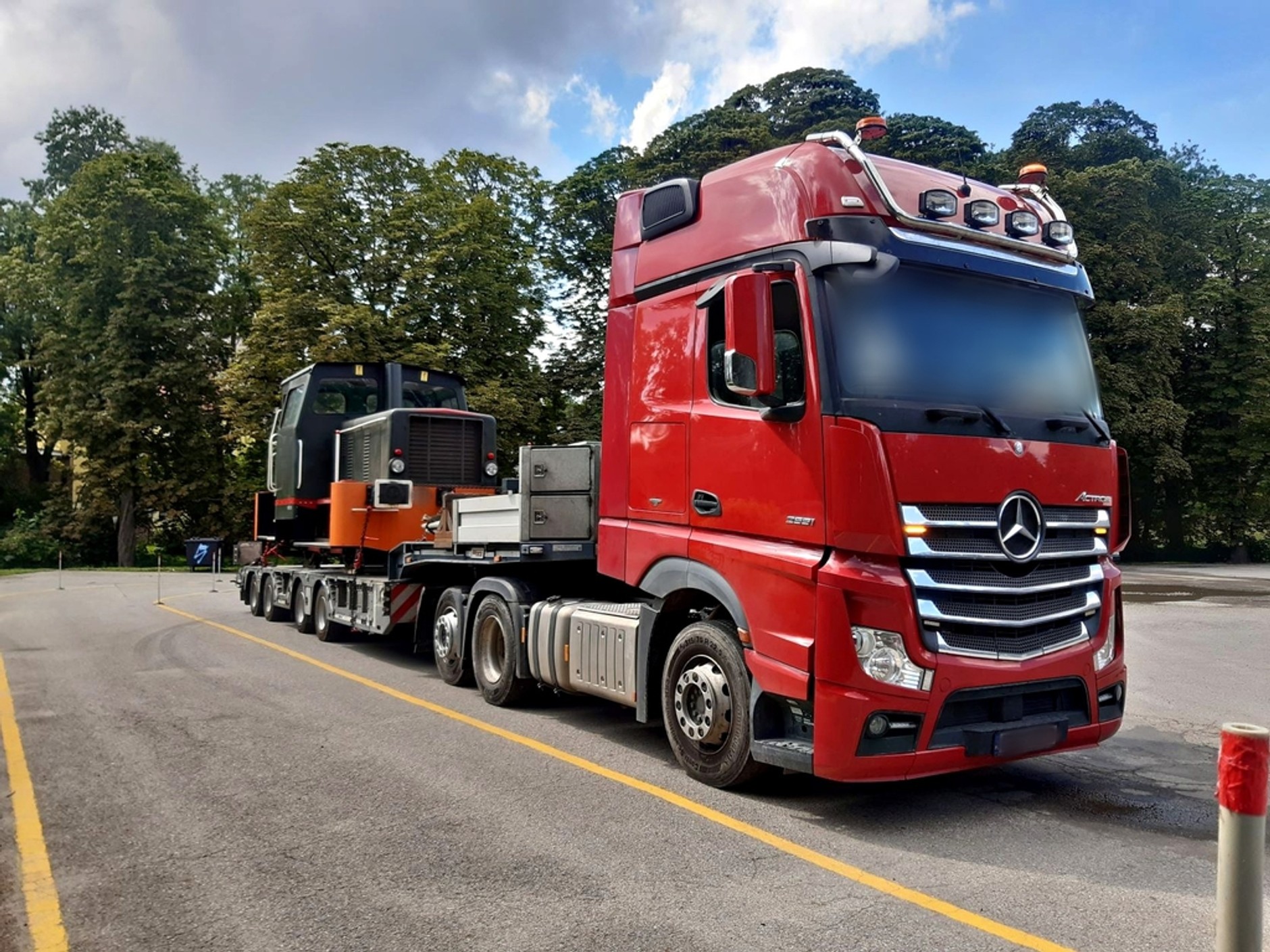 ITD - transport lokomotywy