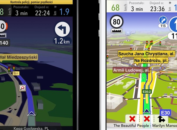 AutoMapa iOS 5: nowa aktualizacja