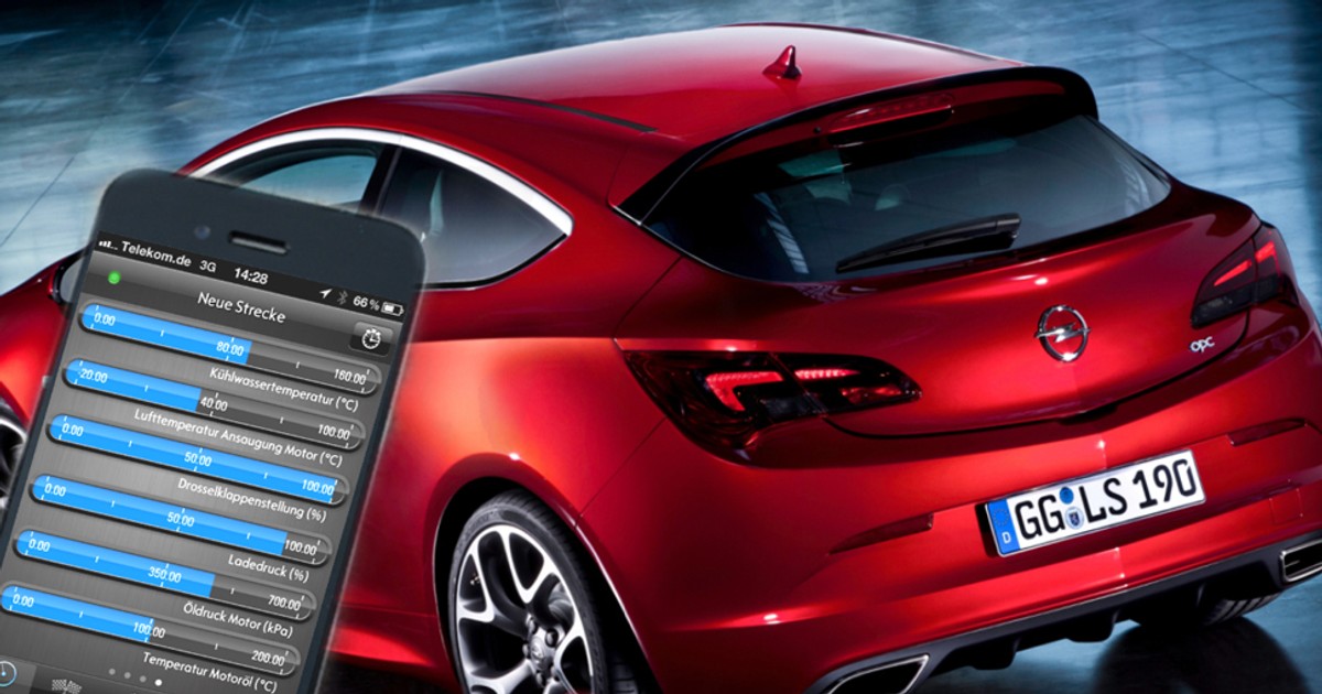 Kontroluj Opla Astrę OPC poprzez iPhone'a