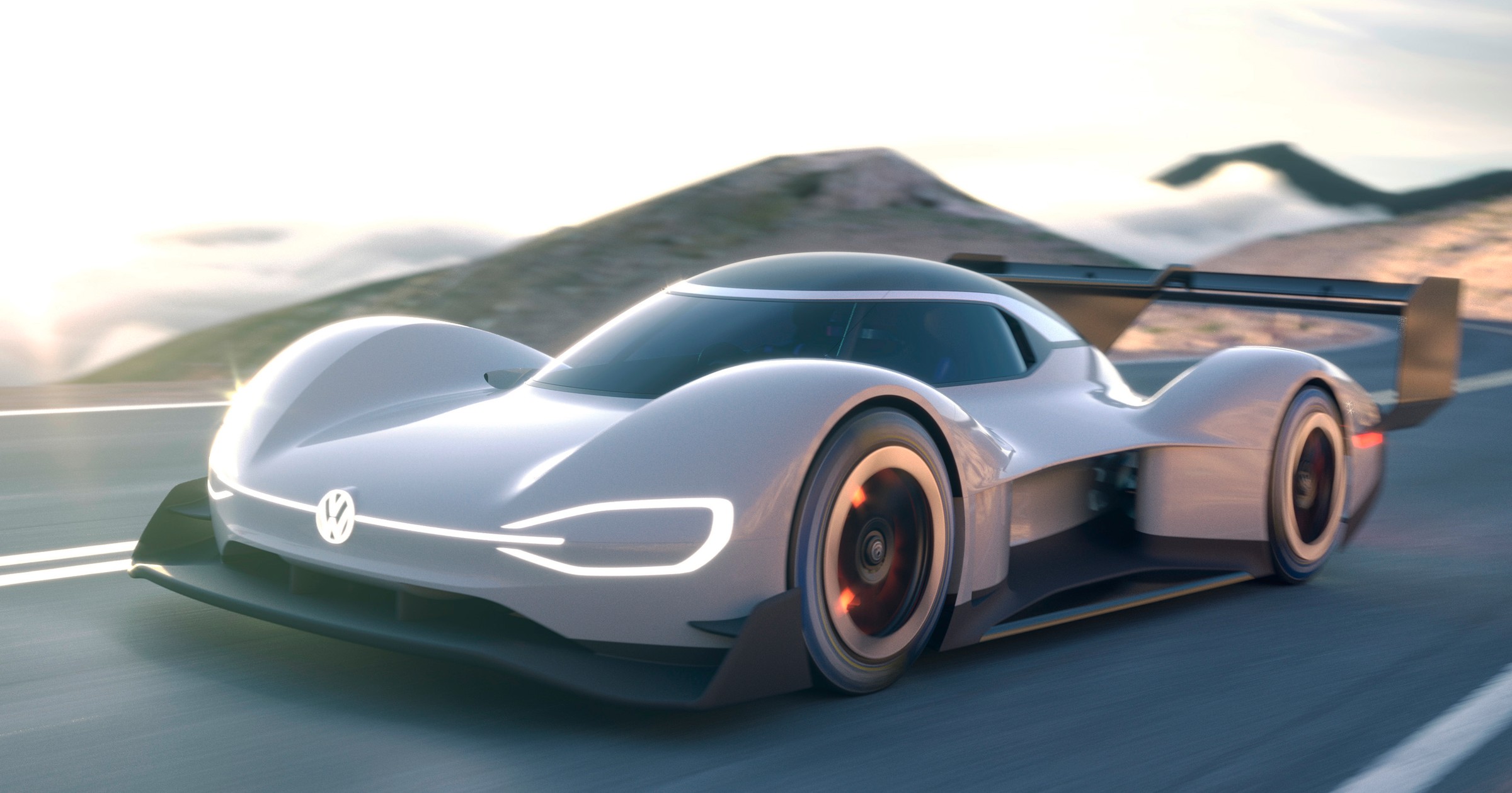 Elektryczny VW na Pikes Peak