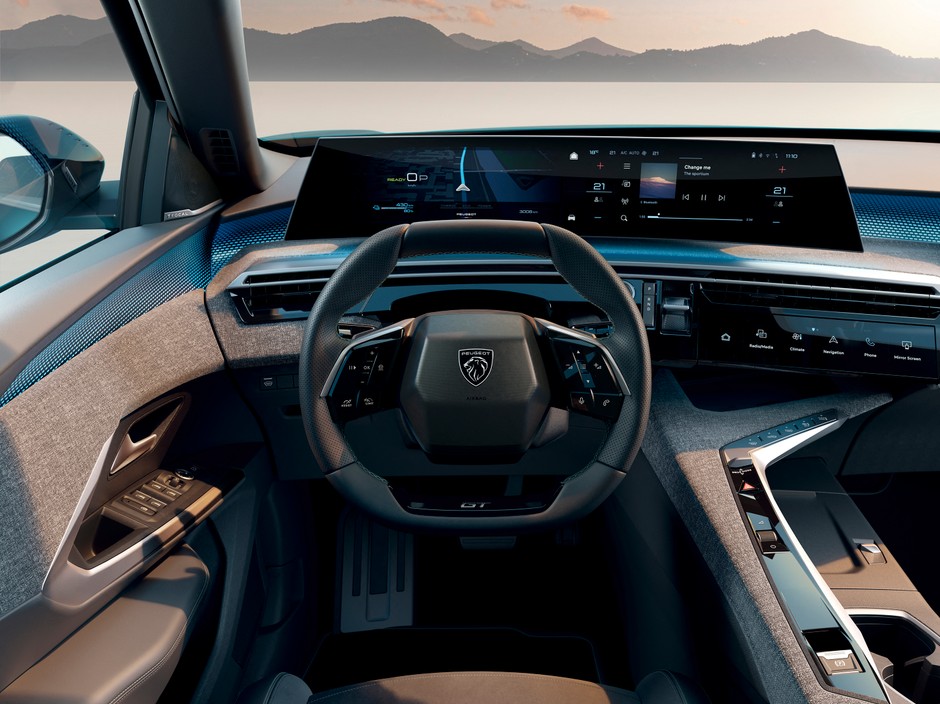 Peugeot panoramic i-Cockpit