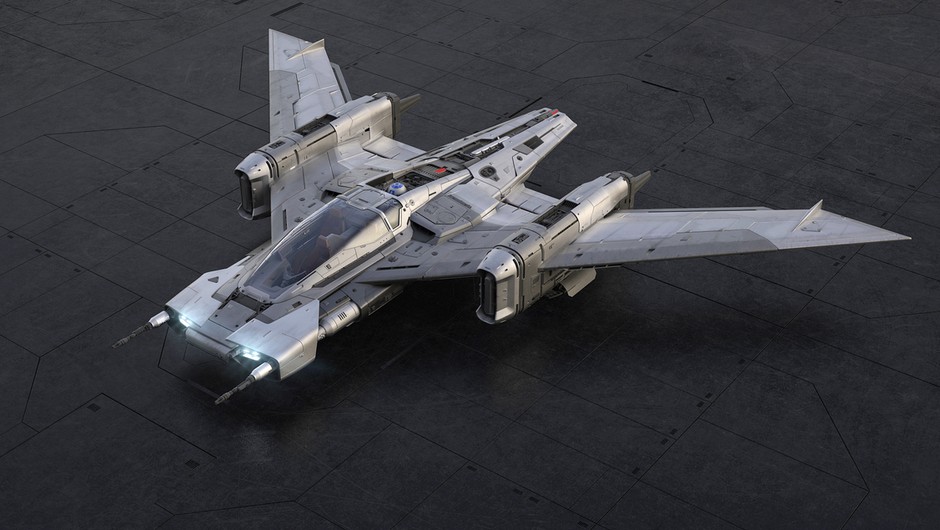 Porsche Tri-Wing S-91x Pegasus Starfighter