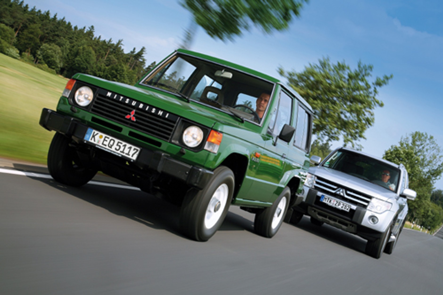 Mitsubishi Pajero - Volkswagen z... Japonii!