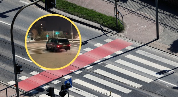 Z premedytacją złamał przepisy drogowe. "Volkswagen, który został pieszym!"