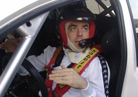 Rajd Barbórka 2009: Luca Rossetti i Abarth Grande Punto S2000 już w Warszawie