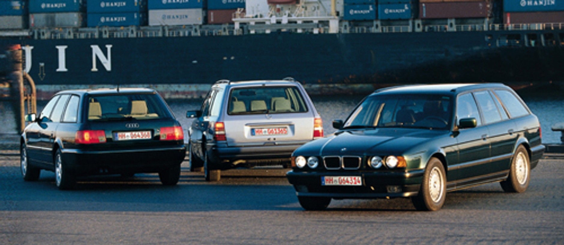 Audi A6 2.6, BMW 520i i Mercedes E 220 - Jak wino i skrzypce