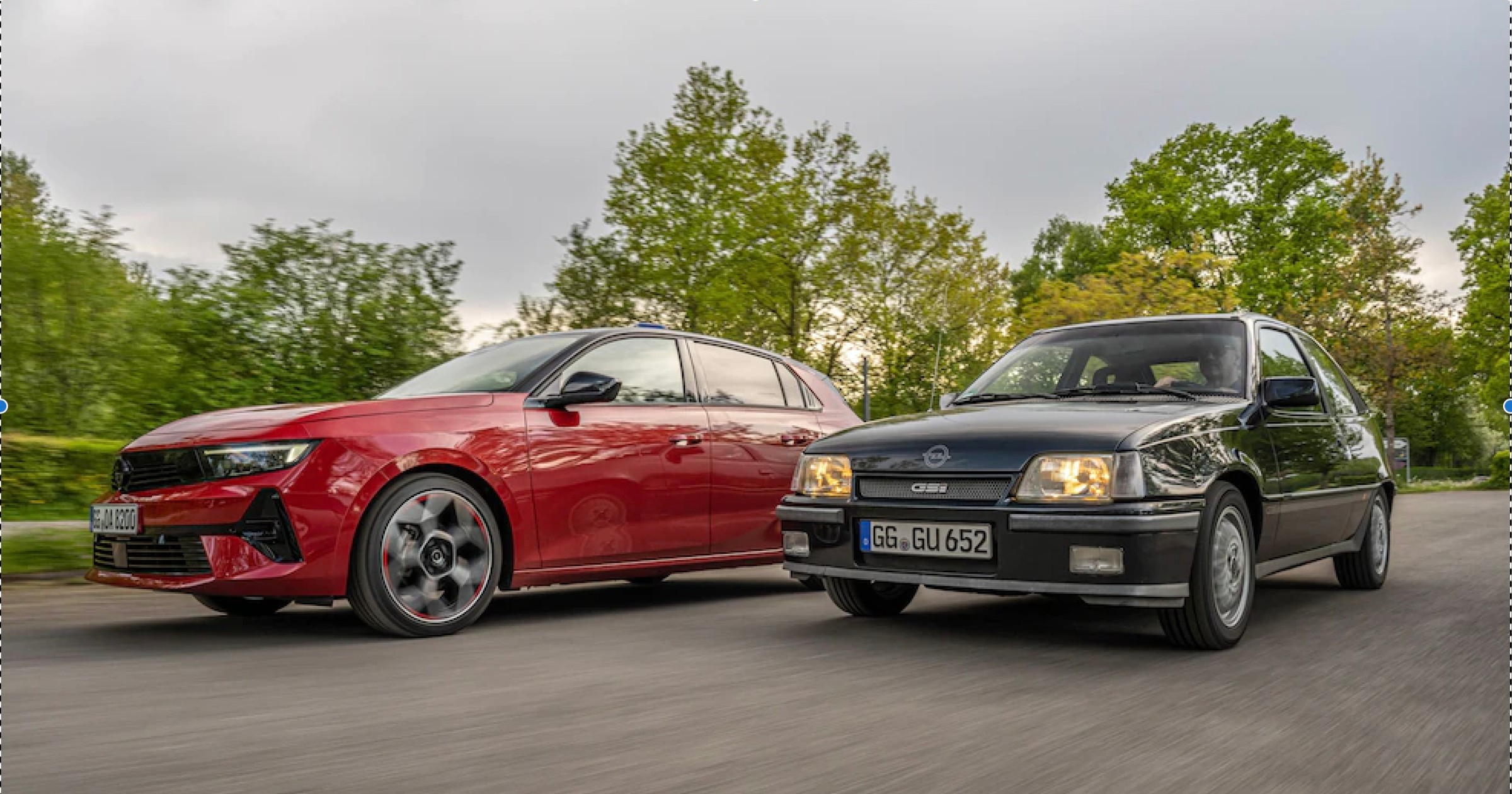 Opel Astra VI kontra Opel Kadett E GSI