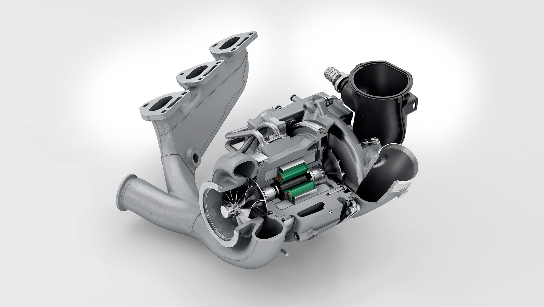 Elektryczna turbosprężarka dla boksera 3,6 l