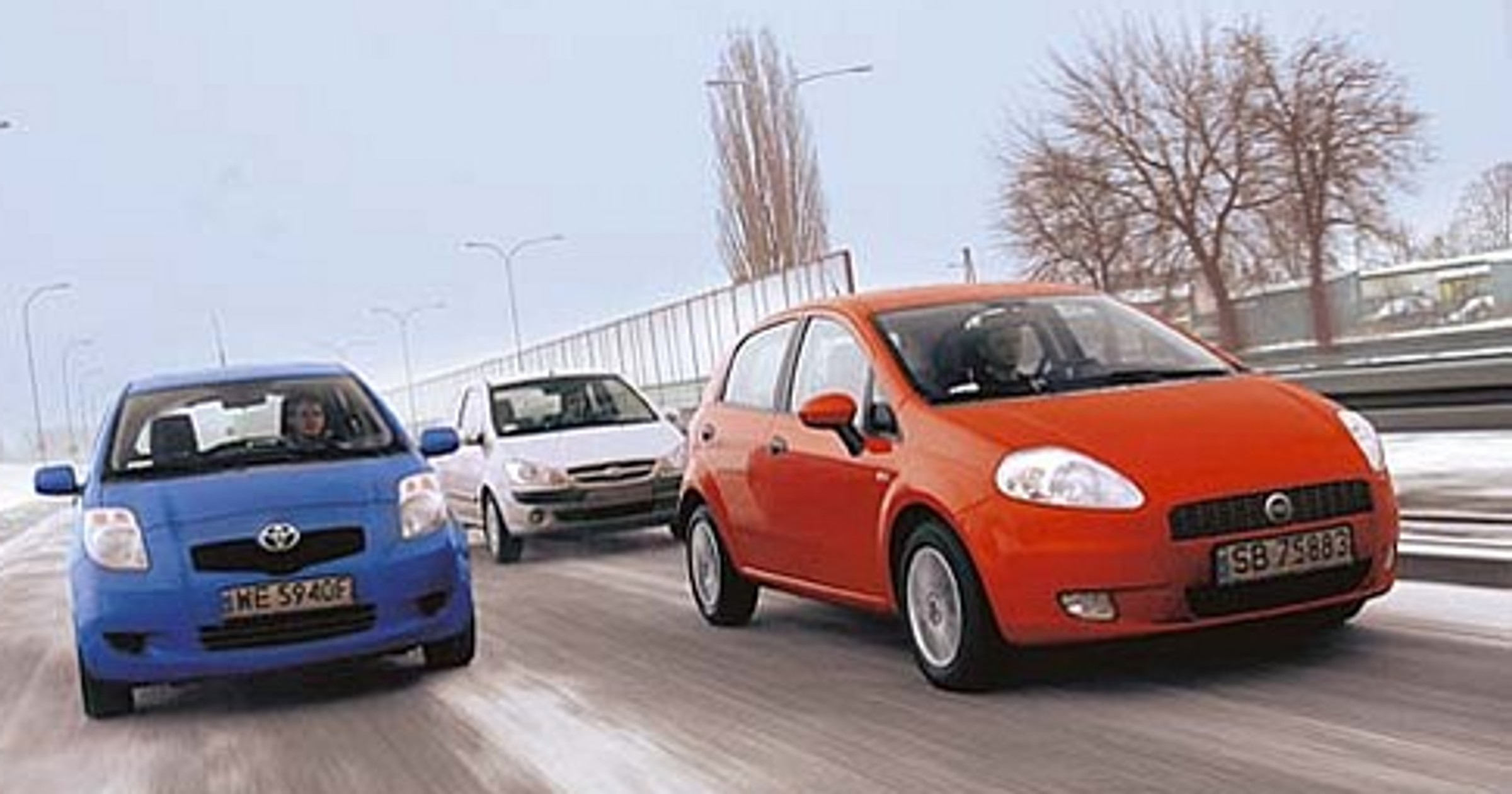 Fiat Grande Punto, Toyota Yaris, Hyundai Getz - Włoskie imperium w natarciu