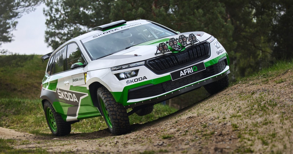 Rajdowa Skoda Afriq stworzona przez studentów z Mladej Boleslavi