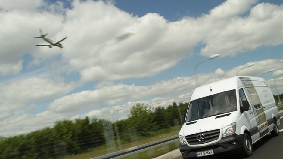 Auto dostawcze to nie samolot