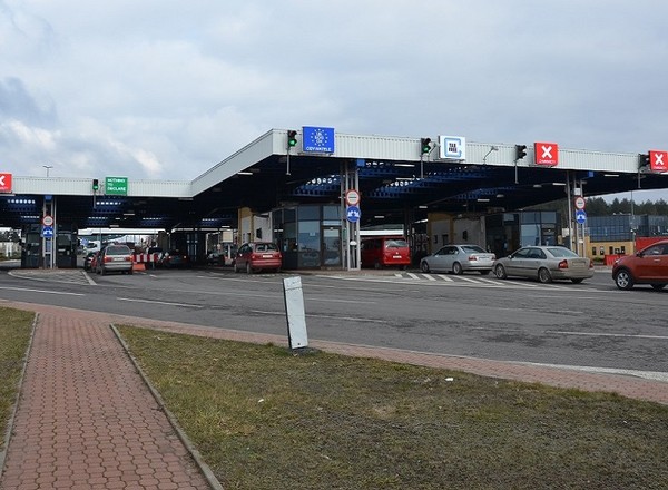 Zamknięte przejście drogowe z Białorusią
