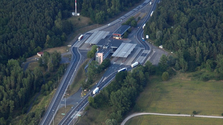 Frankfurt (Oder) Autostrada A2 (Polen), Grenzübergang DPL – Świecko