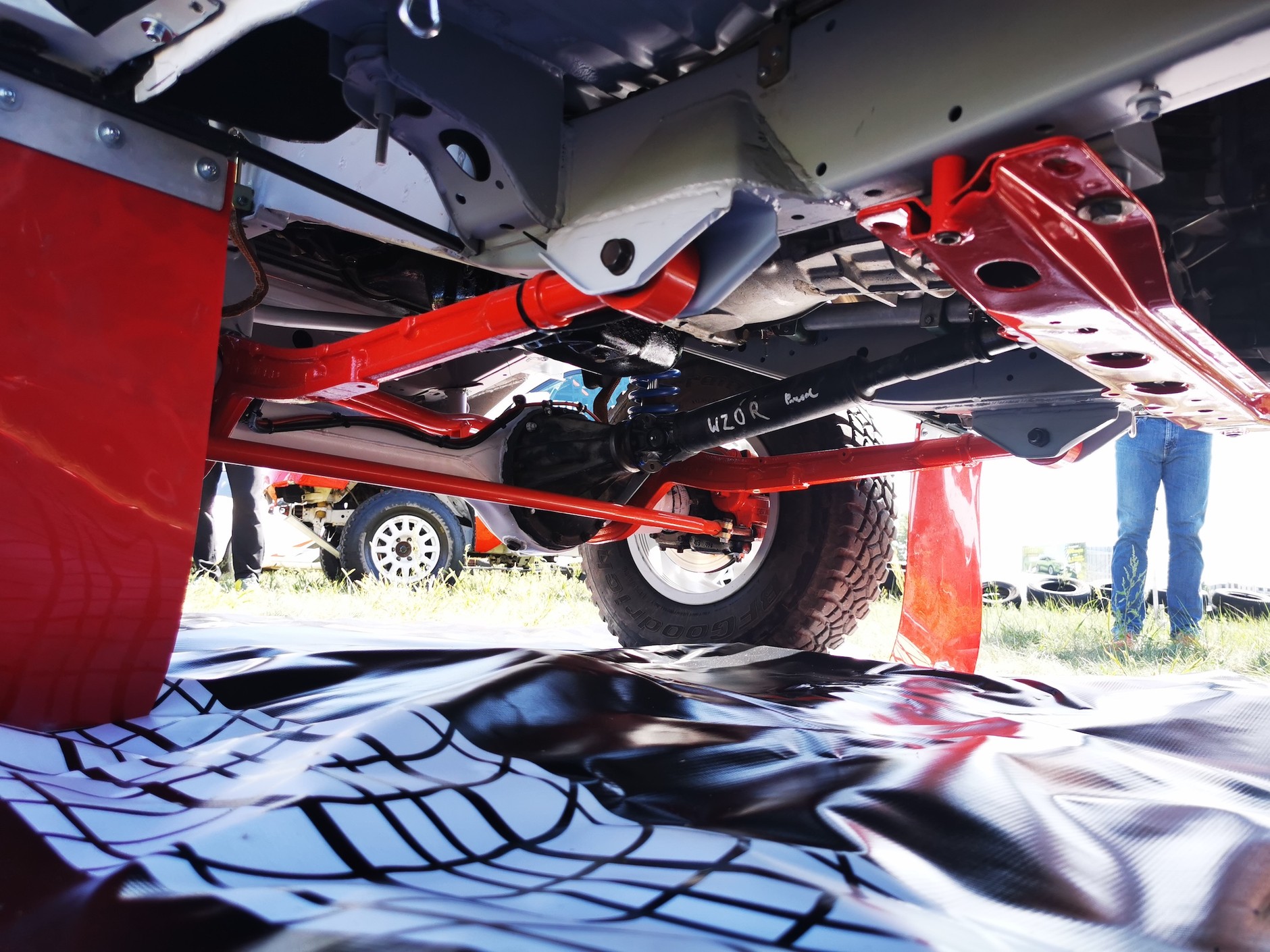 Toyota Land Cruiser HDJ80 w wersji przystosowanej do rajdów ekstremalnych