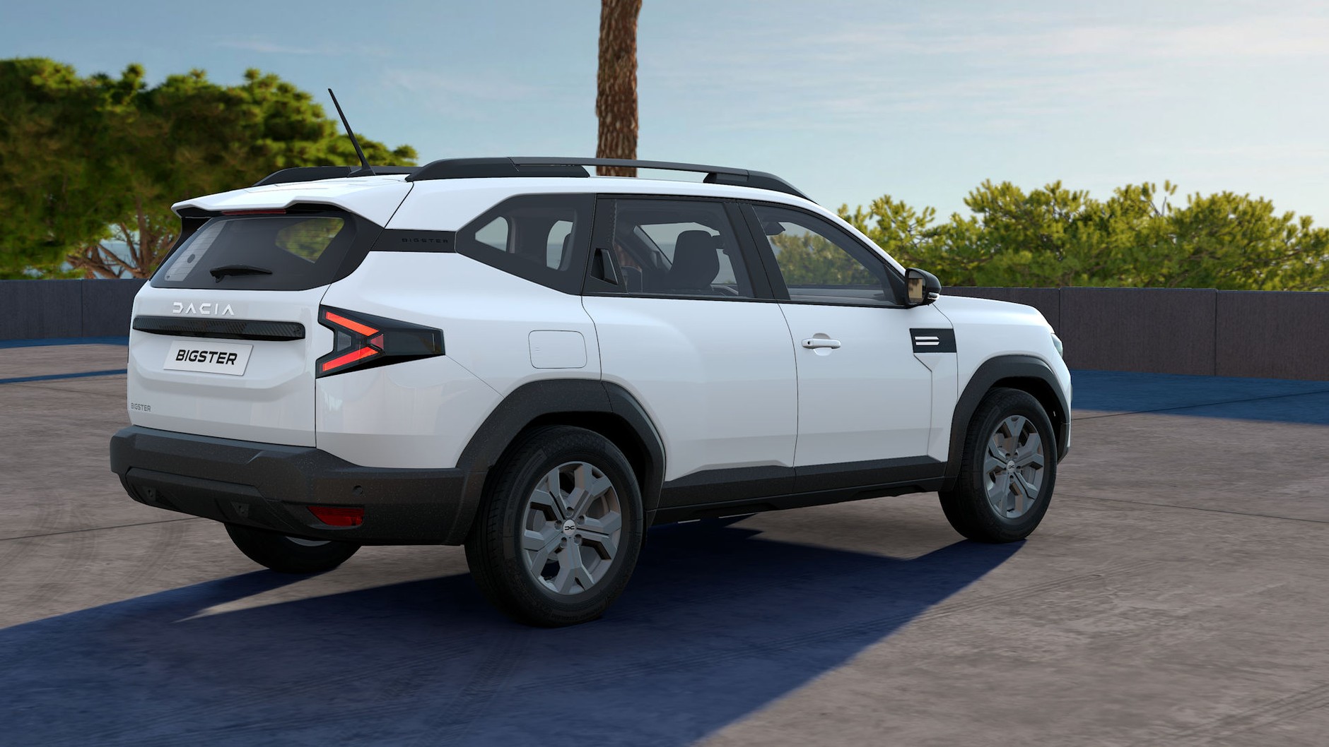 Dacia Bigster 1.2 Essential — zrzut ekranu z konfiguratora