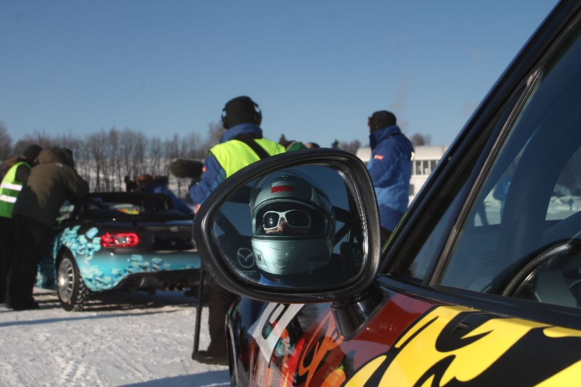 Emocjonujący finisz wyścigu Mazda MX-5 Ice Race