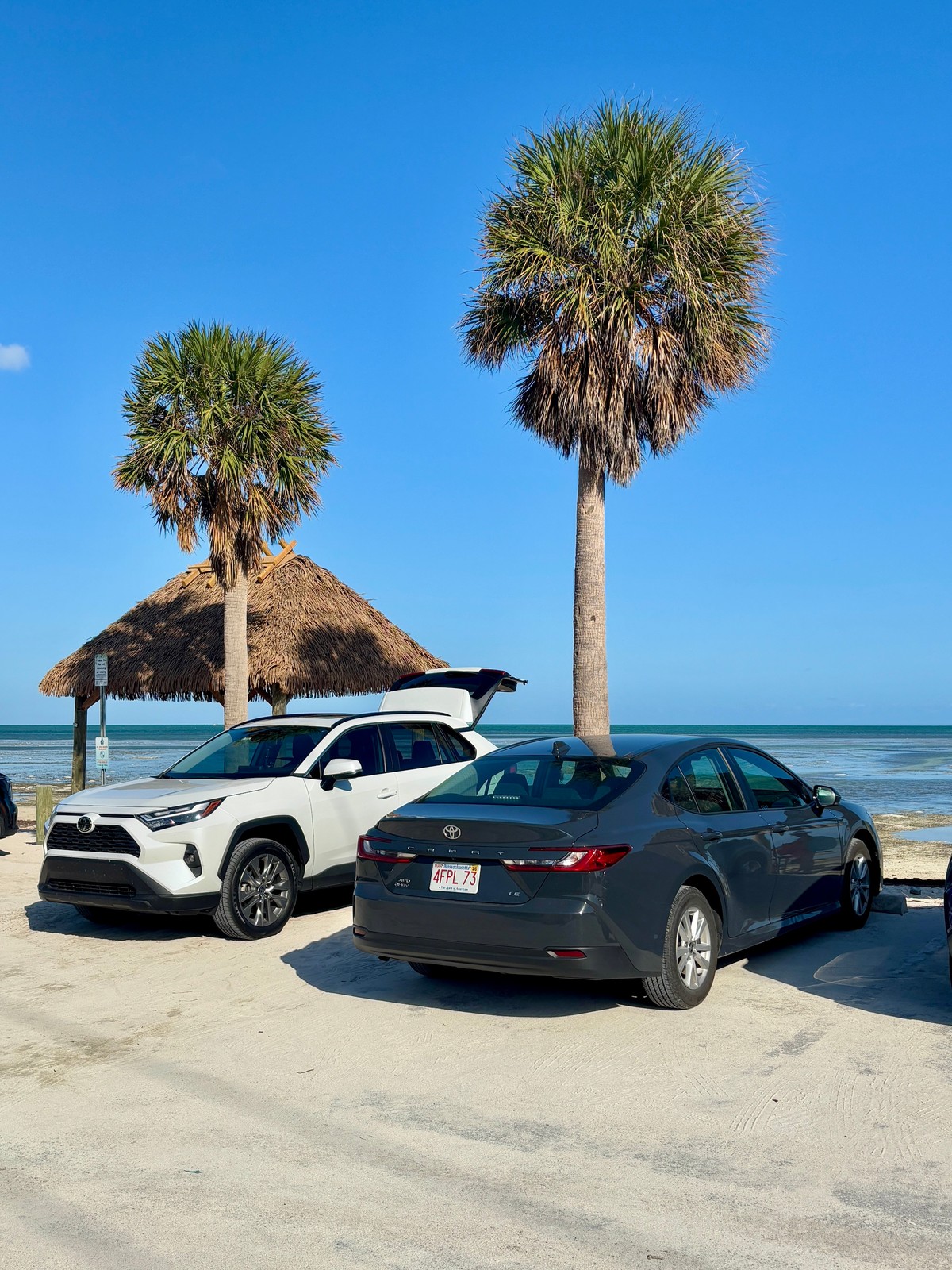 Wynajęta na Florydzie Toyota Camry