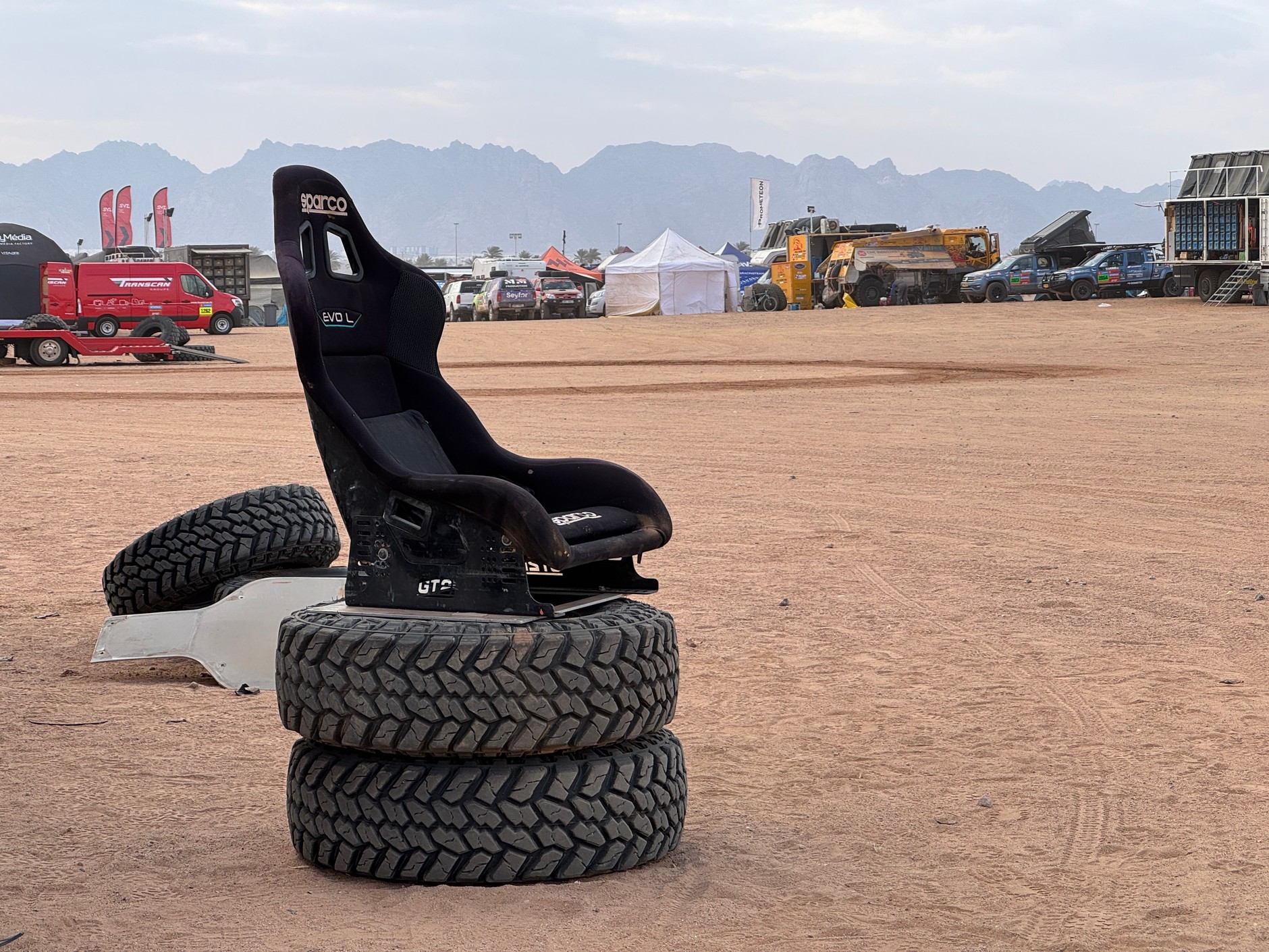 Biwak Rajd Dakar 2025