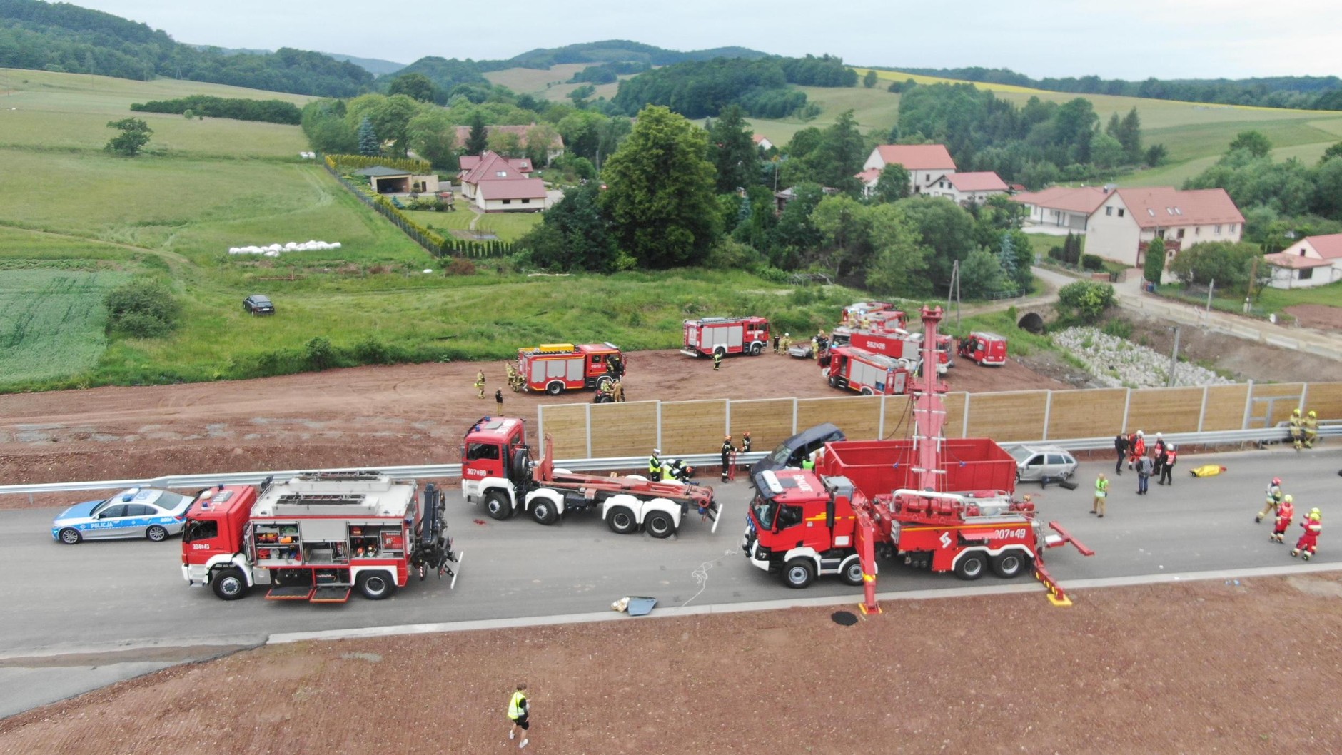 Ćwiczenia służb ratunkowych