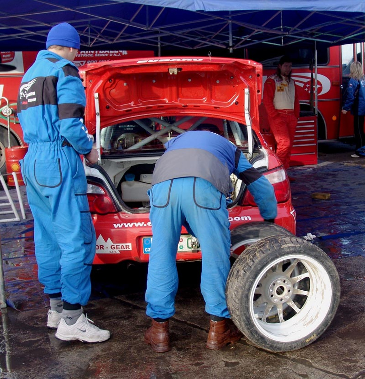 Rajd Barbórka 2007: Kuchar najszybszy na Bemowie (wyniki+foto1+wideo)