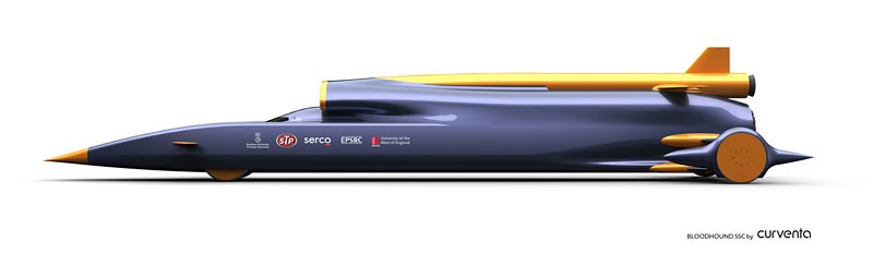 Bloodhound SSC: projekt auta, które pokona 1000 km/h