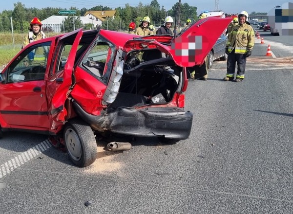 Zatrzymał auto na środku S7. Absurdalne tłumaczenie po wypadku