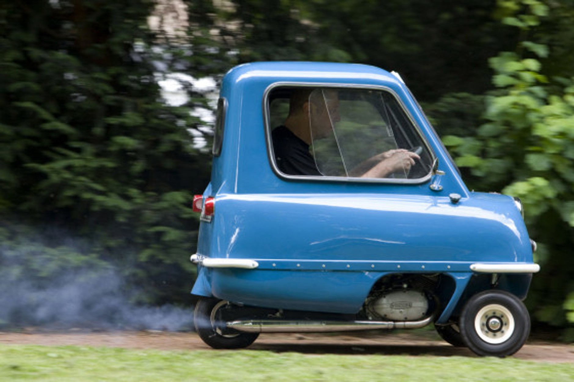 Najmniejsze samochody świata - Peel P50 i Peel Trident