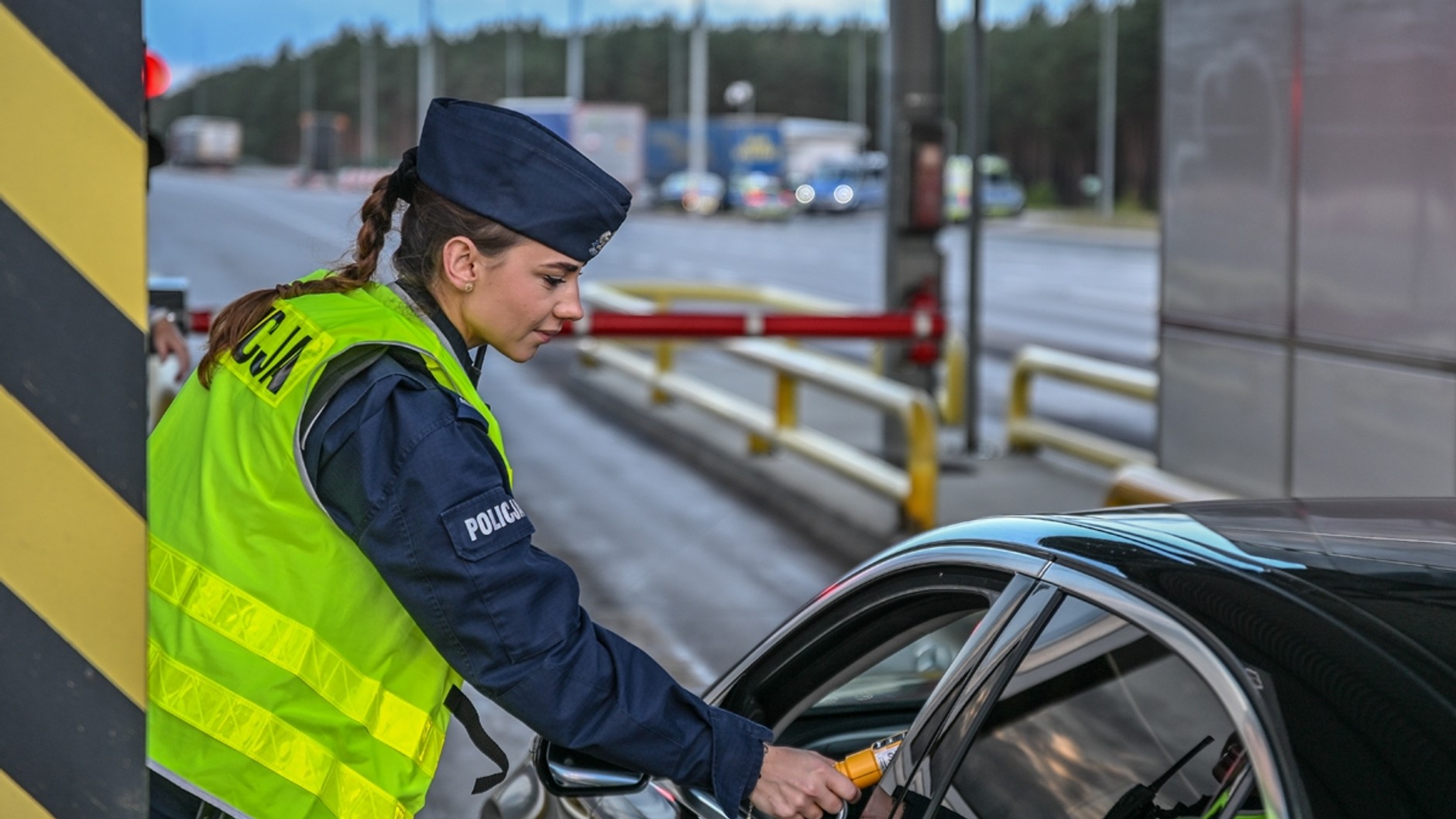 Kontrola trzeźwości na A2