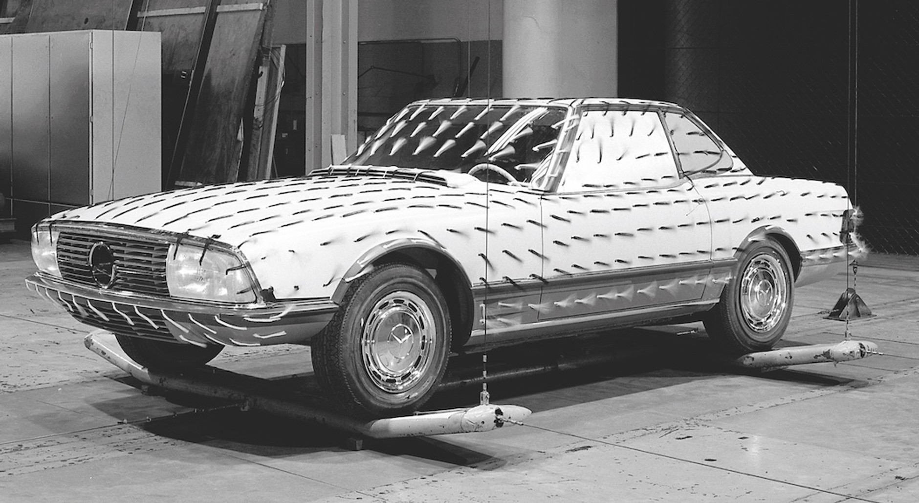 Prototyp Mercedesa R107 z hardtopem