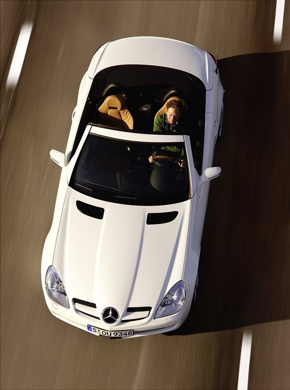 Mercedes-Benz SLK 2008: mocniejszy z mniejszym zużyciem