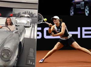 Pierwsza rakieta w królestwie Porsche. Iga Świątek przymierzyła się do klasyka