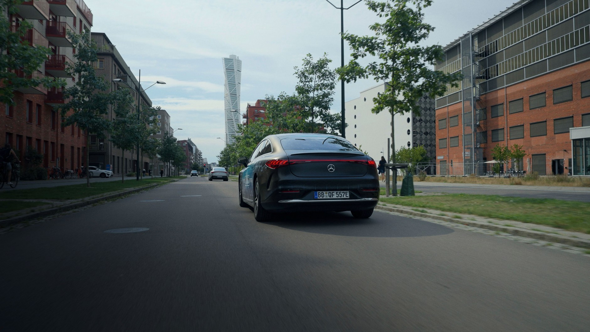 Długodystansowy test Mercedesa EQS z akumulatorem półprzewodnikowym