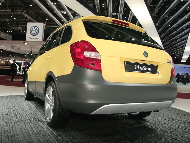Genewa 2009: Škoda Fabia Scout – fotogaleria