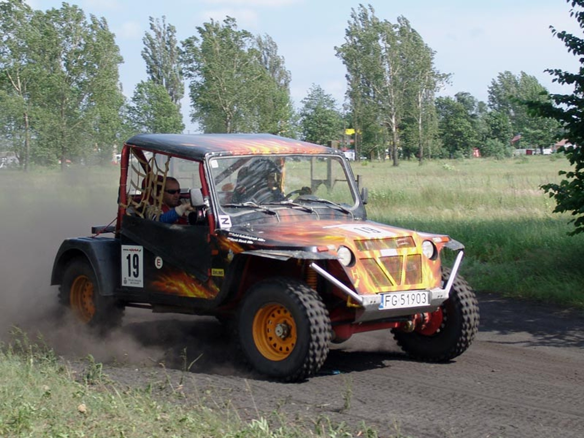 Polskie Safari 2007: w upale i piasku (fotogaleria)