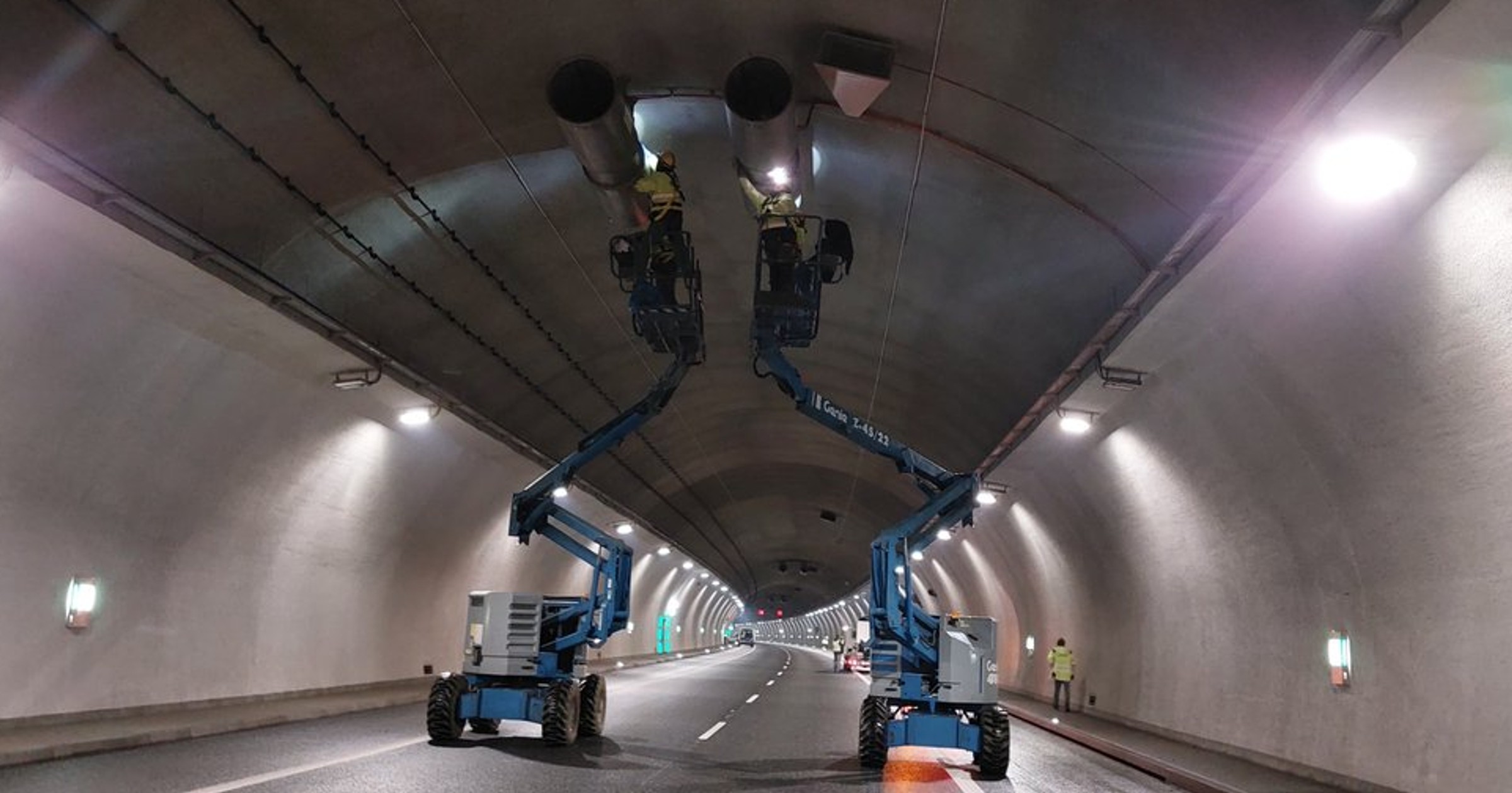 Naprawa tunelu Trasy Łagiewnickiej w Krakowie