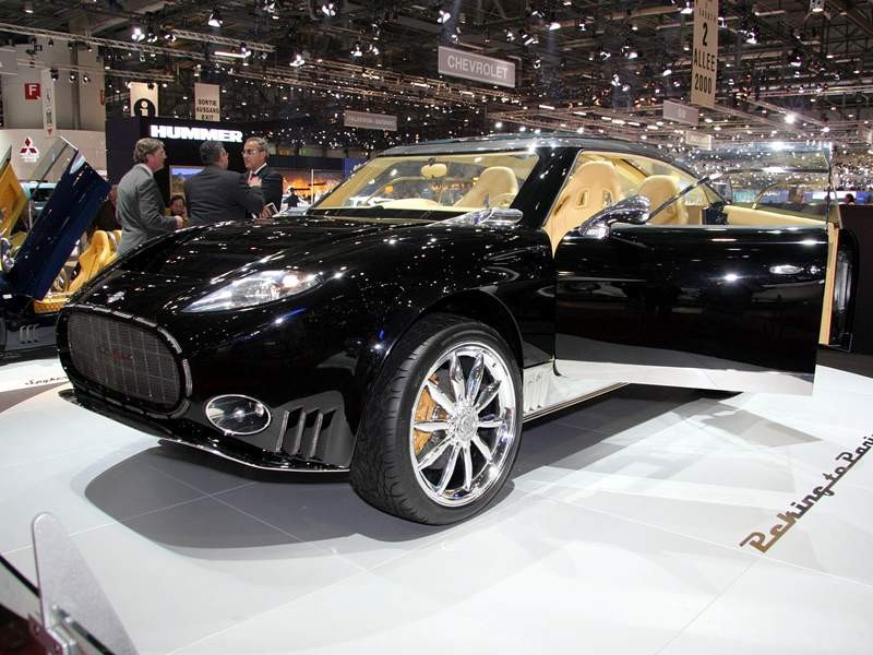 Seryjny Spyker D12 Peking-to-Paris pojawi się w Genewie
