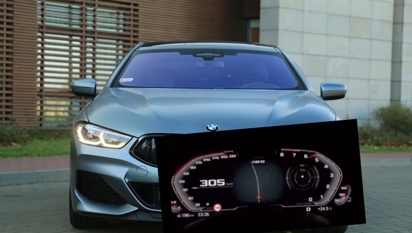Pirat z BMW pokazał na filmie więcej, niż zamierzał. "Policja prowadzi czynności"