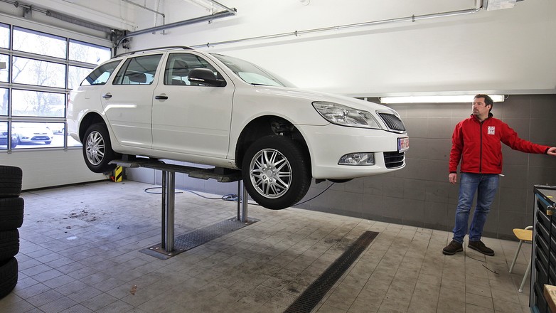 Octavia rzadko wymaga specjalistycznego serwisu.